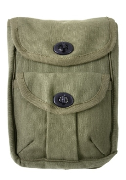 rothco 2 Pocket Belt Ammo Pouch OD