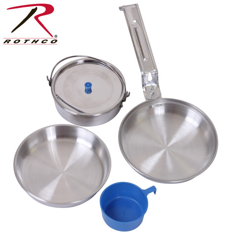 Rothco 5 pc. polished Aluminum Mess Kit