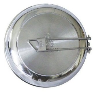 folding skillet closed