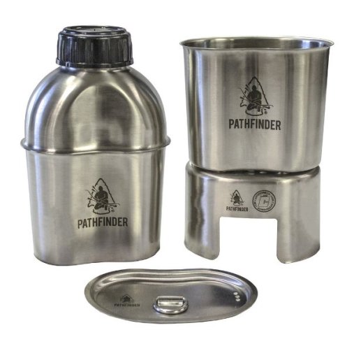 Pathfinder Stainless Steel Canteen Cooking Set