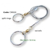 BCB Commando Wire Saw w/ Rings 